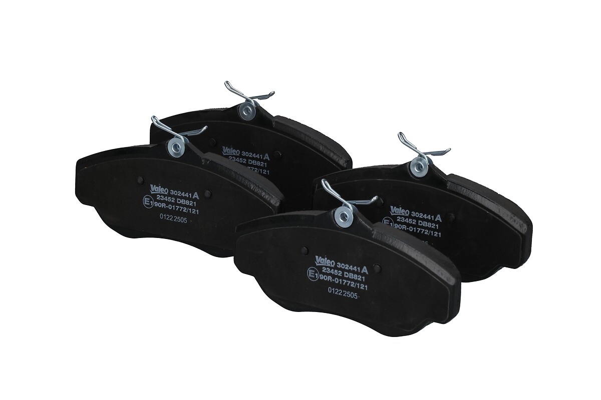 Jeu de 4 plaquettes de frein VALEO ref. 302441A